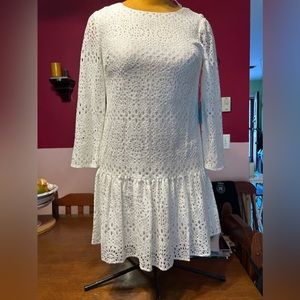 CeCe Beautiful brand new with tags cream lace dress. Size 6